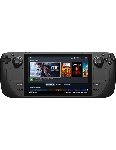 کنسول دستی Steam Deck حافظه 64 گیگابایت رم 16 گیگابایت