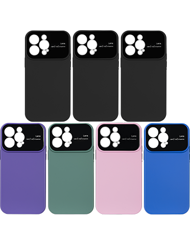 پک 7 تایی کاور سیلیکونی ژله‌ای محکم لنز گوشی اپل iPhone 13 Promax