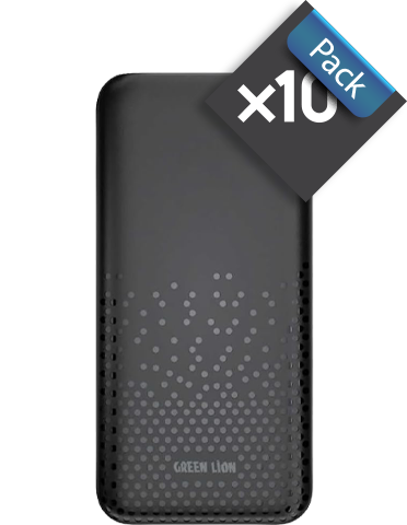 پک 10 عددی پاوربانک گرین لاین مدل Rome Ultra Slim ظرفیت 20000 میلی‌آمپر ساعت