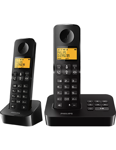 تلفن رومیزی فیلیپس مدل D215 Duo