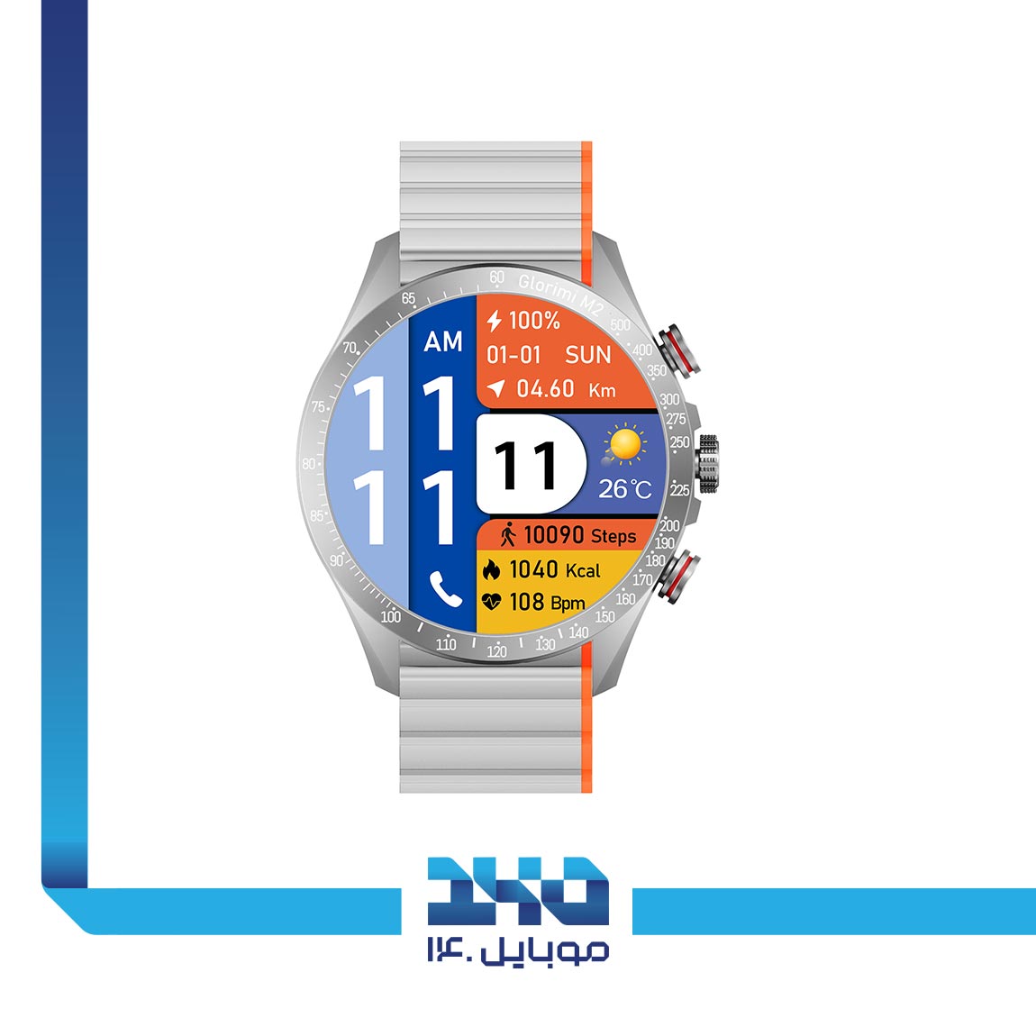 Glorimi Calling Watch M2 Smart Watch 5