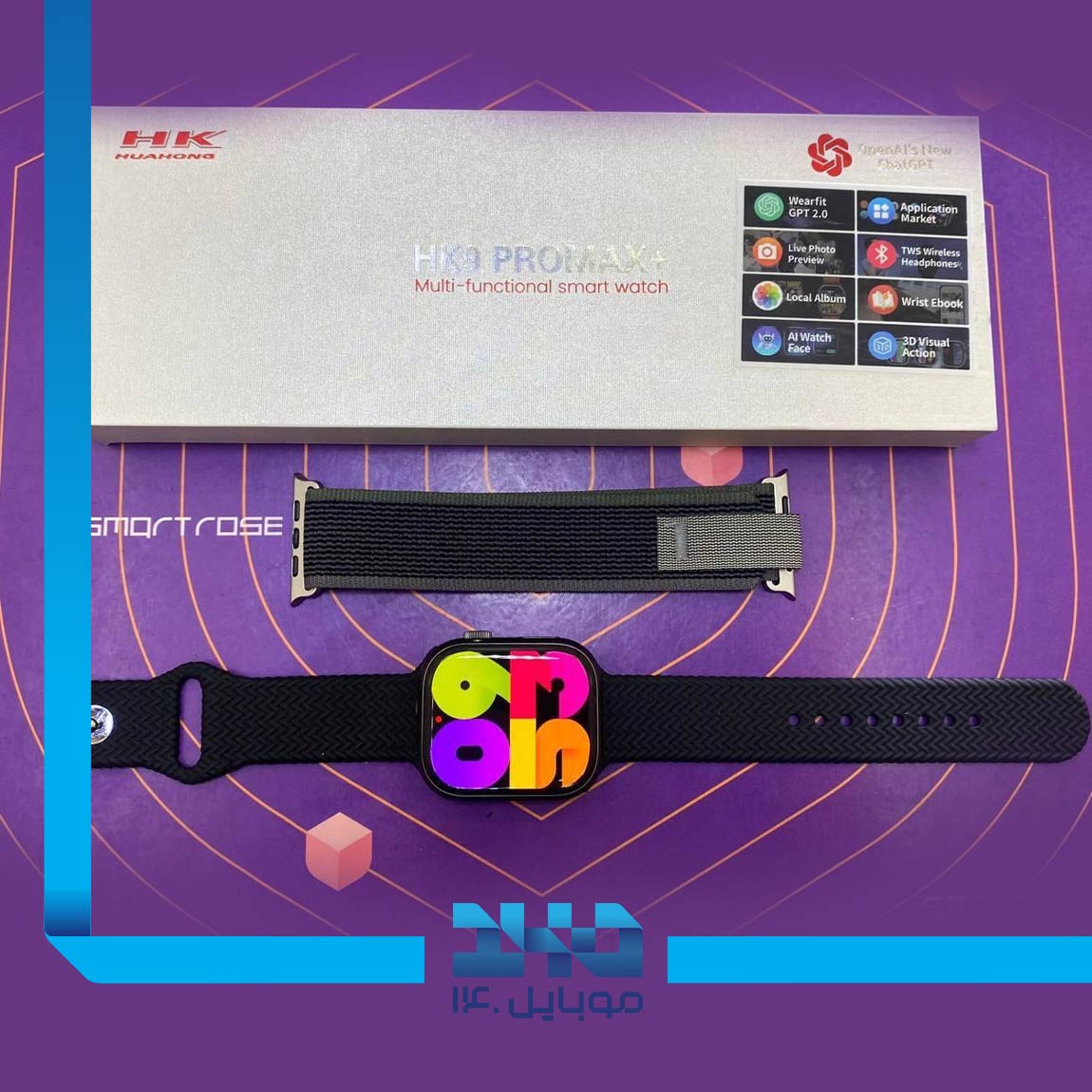 Wearfit HK9 Pro Max Plus Chat GPT Smart Watch 6