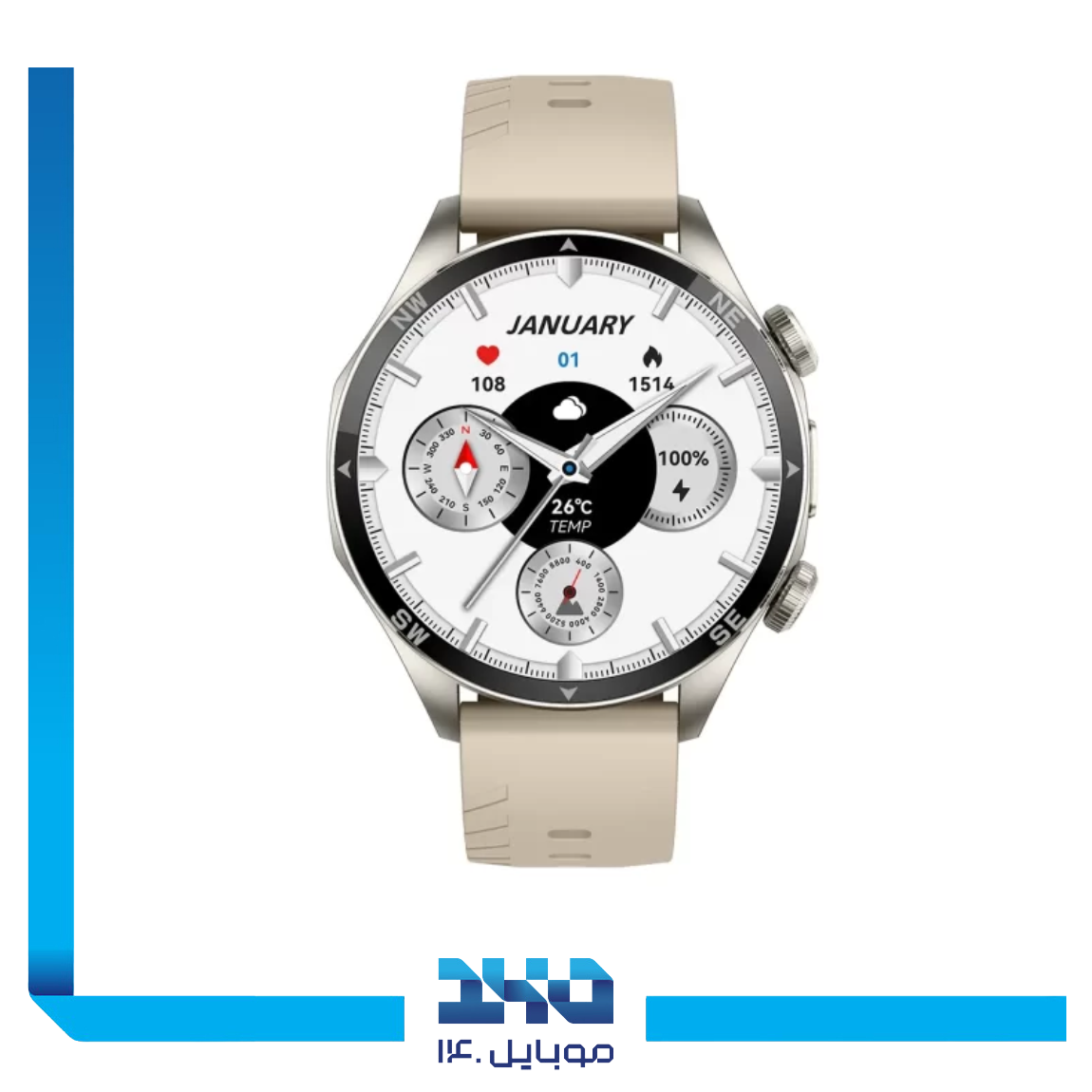 ساعت هوشمند گلوریمی مدل GX SPORT 2