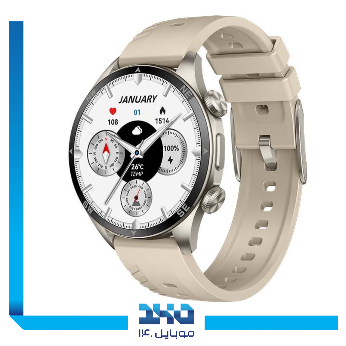 ساعت هوشمند گلوریمی مدل GX SPORT 3
