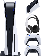 کنسول بازی سونی مدل Playstation 5 Standard به‌همراه کنترلر سونی مدل Dual Sense، هدفون سونی مدل Pulse 3D و پایه شارژ کنترلر سونی Dual Sense
